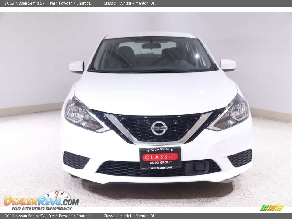 2019 Nissan Sentra SV Fresh Powder / Charcoal Photo #2