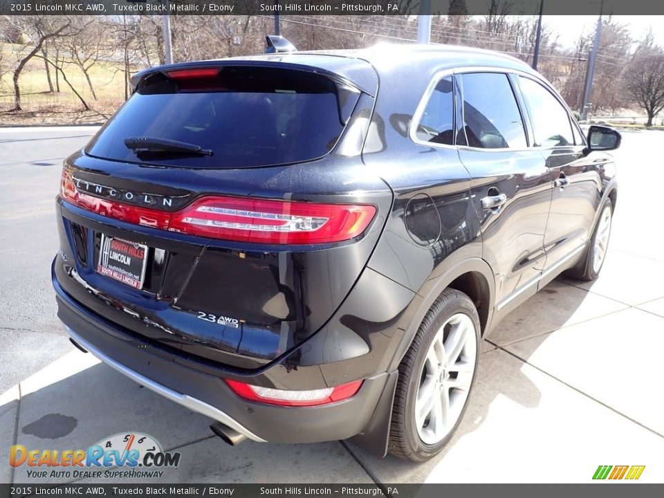 2015 Lincoln MKC AWD Tuxedo Black Metallic / Ebony Photo #6