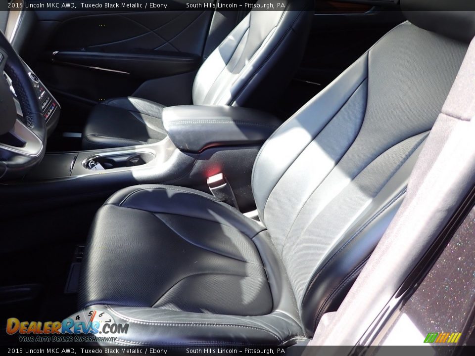 2015 Lincoln MKC AWD Tuxedo Black Metallic / Ebony Photo #15