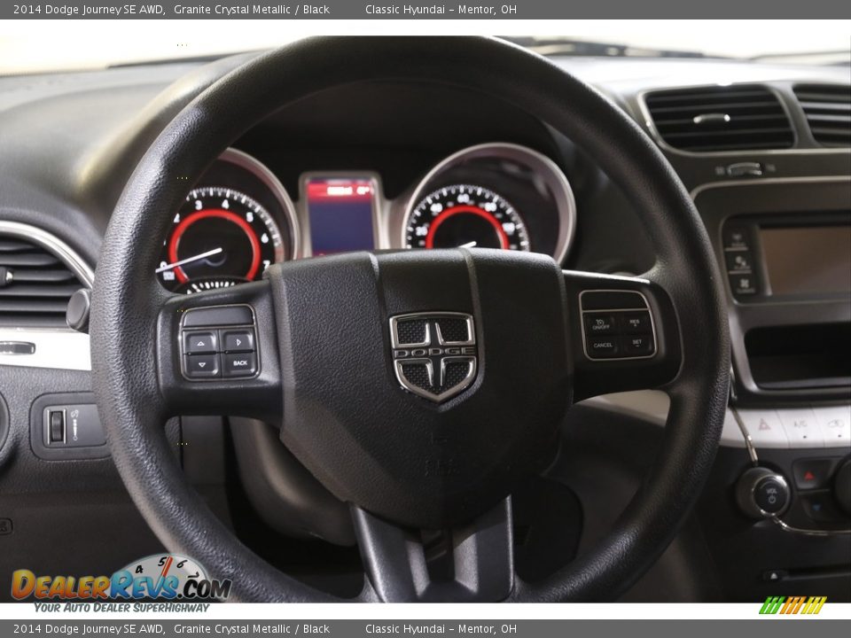 2014 Dodge Journey SE AWD Steering Wheel Photo #7