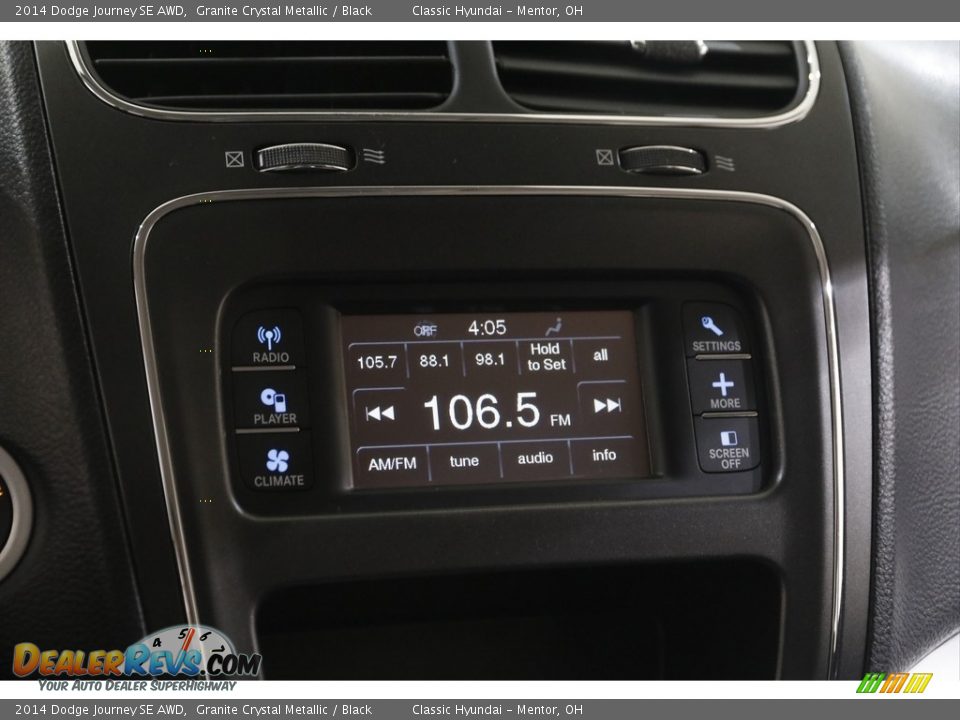 Audio System of 2014 Dodge Journey SE AWD Photo #10
