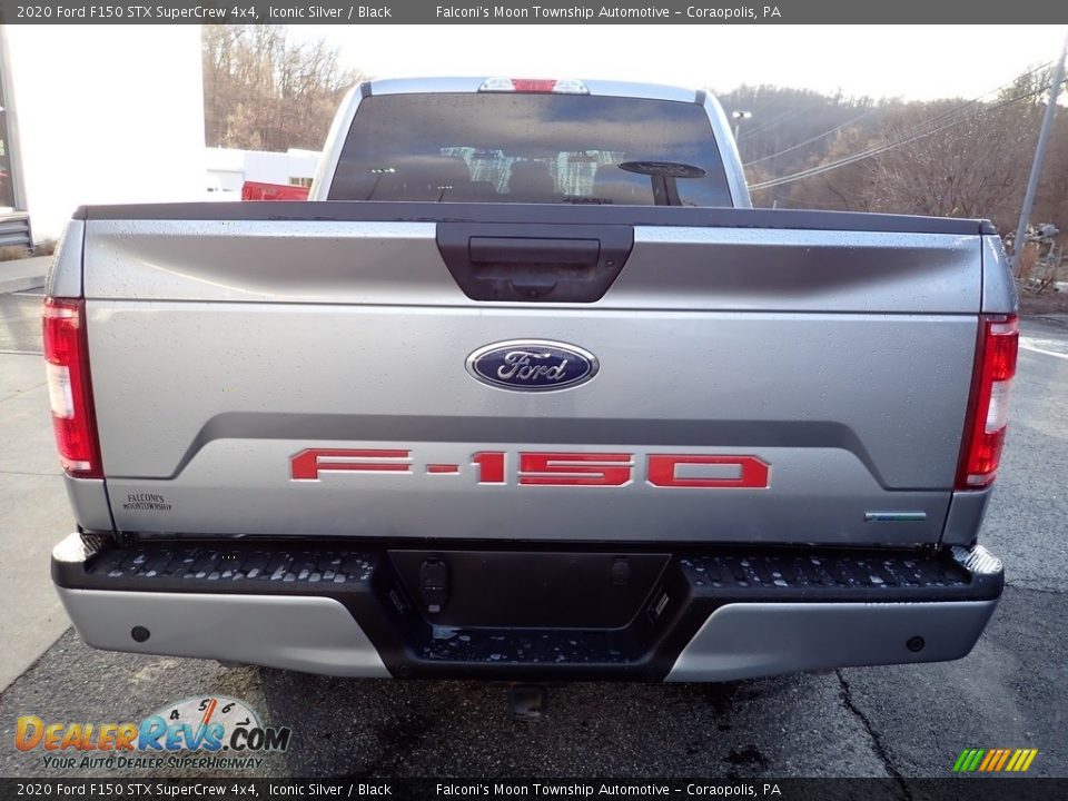 2020 Ford F150 STX SuperCrew 4x4 Iconic Silver / Black Photo #3