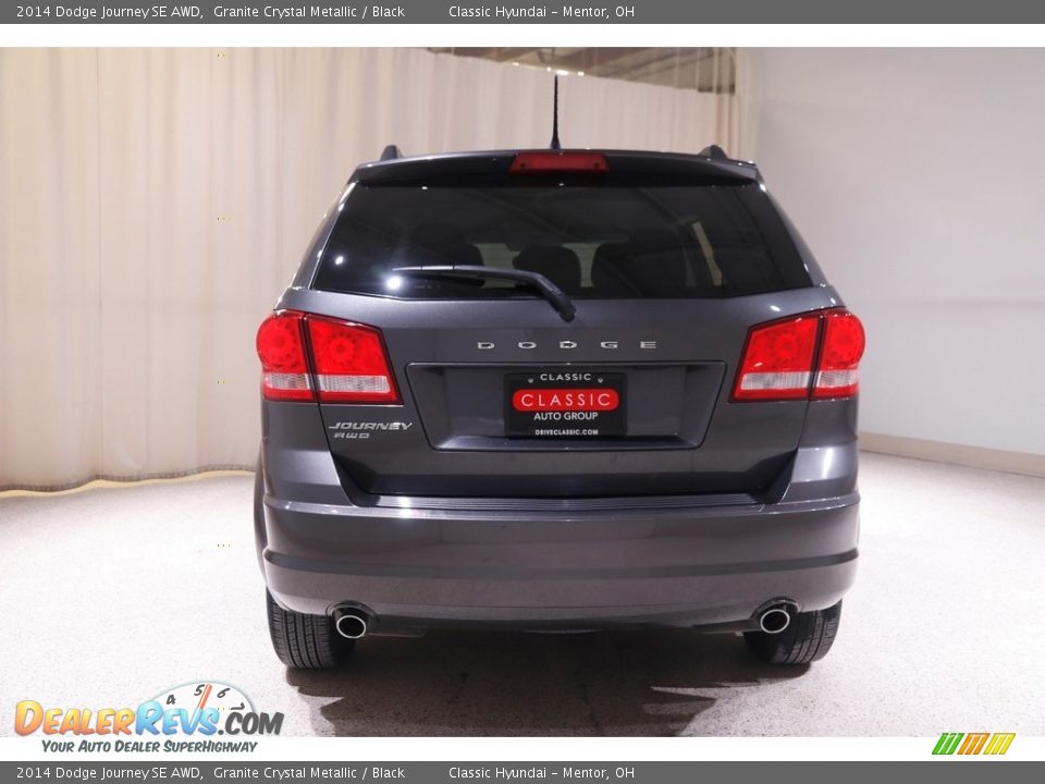 2014 Dodge Journey SE AWD Granite Crystal Metallic / Black Photo #15