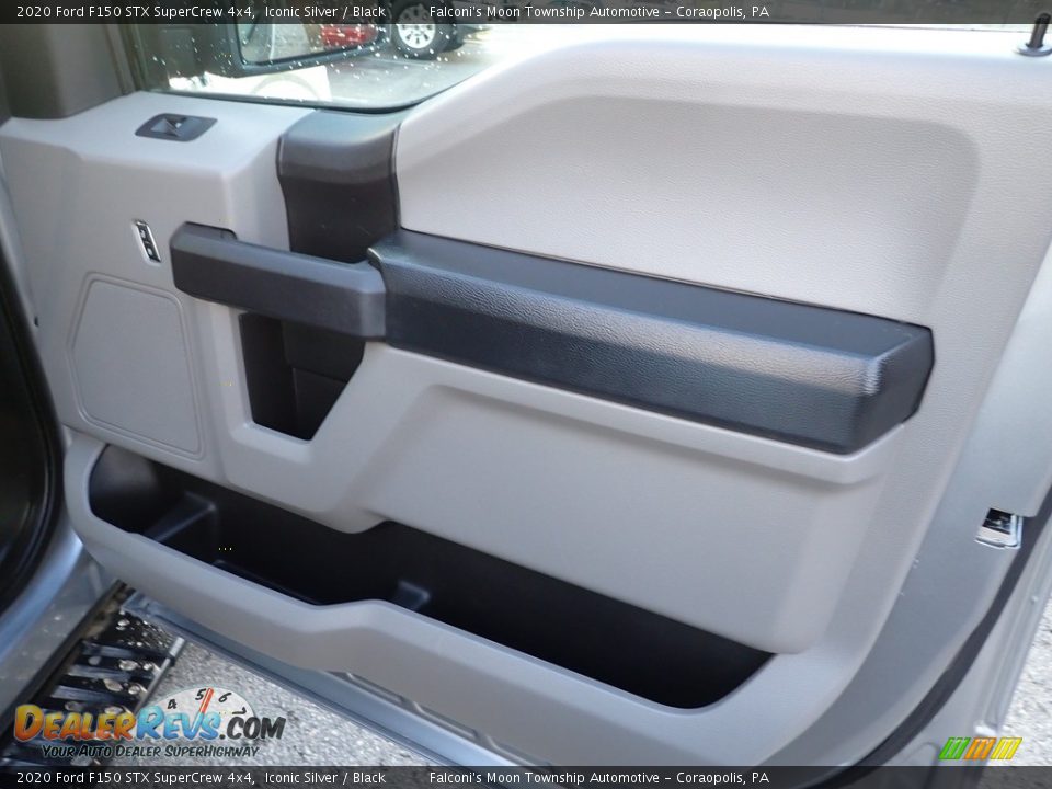 2020 Ford F150 STX SuperCrew 4x4 Iconic Silver / Black Photo #13