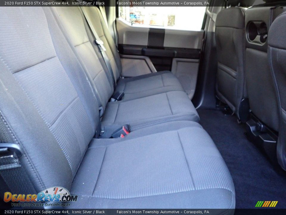 2020 Ford F150 STX SuperCrew 4x4 Iconic Silver / Black Photo #14