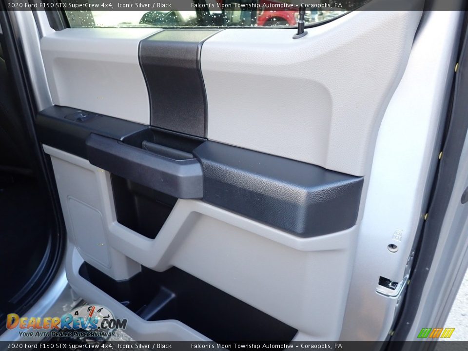 2020 Ford F150 STX SuperCrew 4x4 Iconic Silver / Black Photo #15