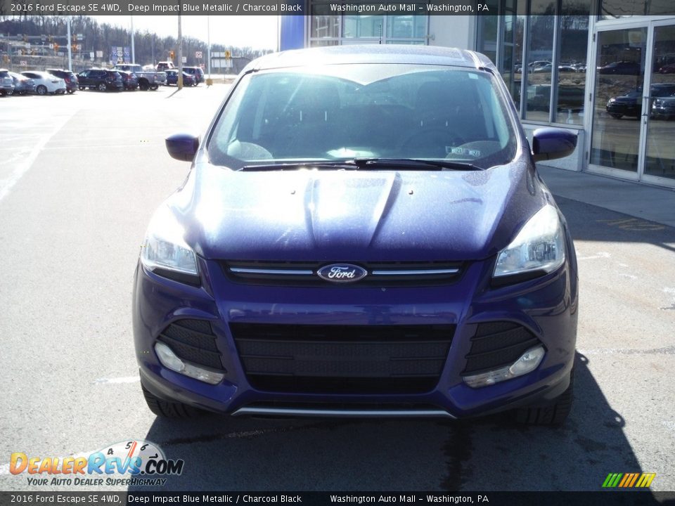 2016 Ford Escape SE 4WD Deep Impact Blue Metallic / Charcoal Black Photo #4