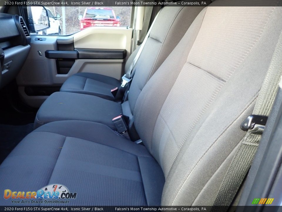 2020 Ford F150 STX SuperCrew 4x4 Iconic Silver / Black Photo #16