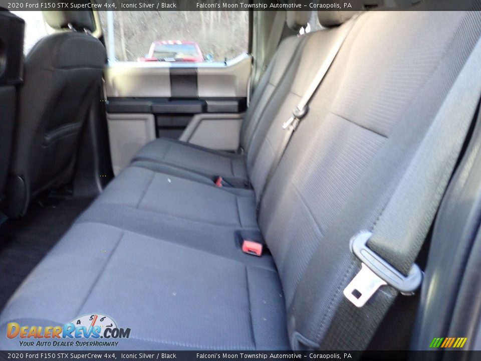 2020 Ford F150 STX SuperCrew 4x4 Iconic Silver / Black Photo #17