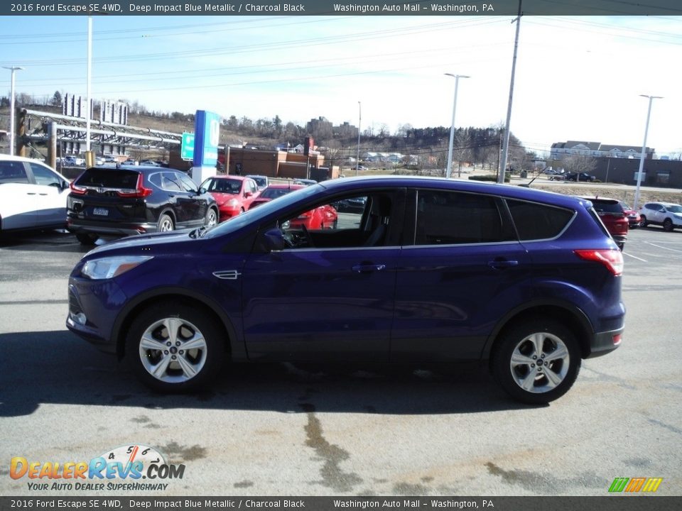 2016 Ford Escape SE 4WD Deep Impact Blue Metallic / Charcoal Black Photo #6