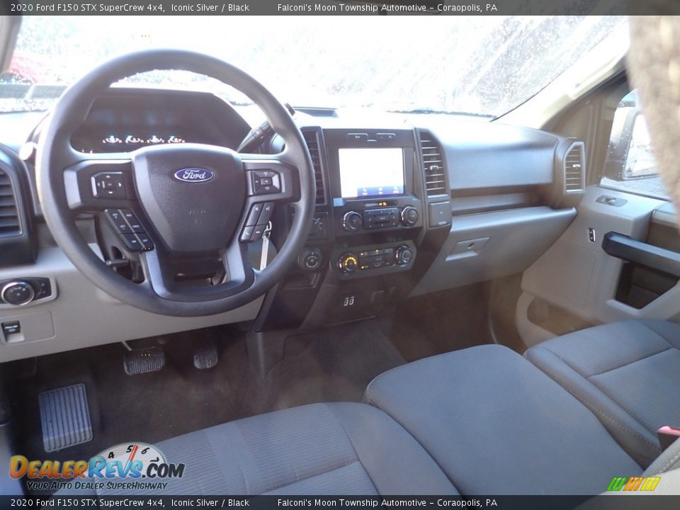2020 Ford F150 STX SuperCrew 4x4 Iconic Silver / Black Photo #18
