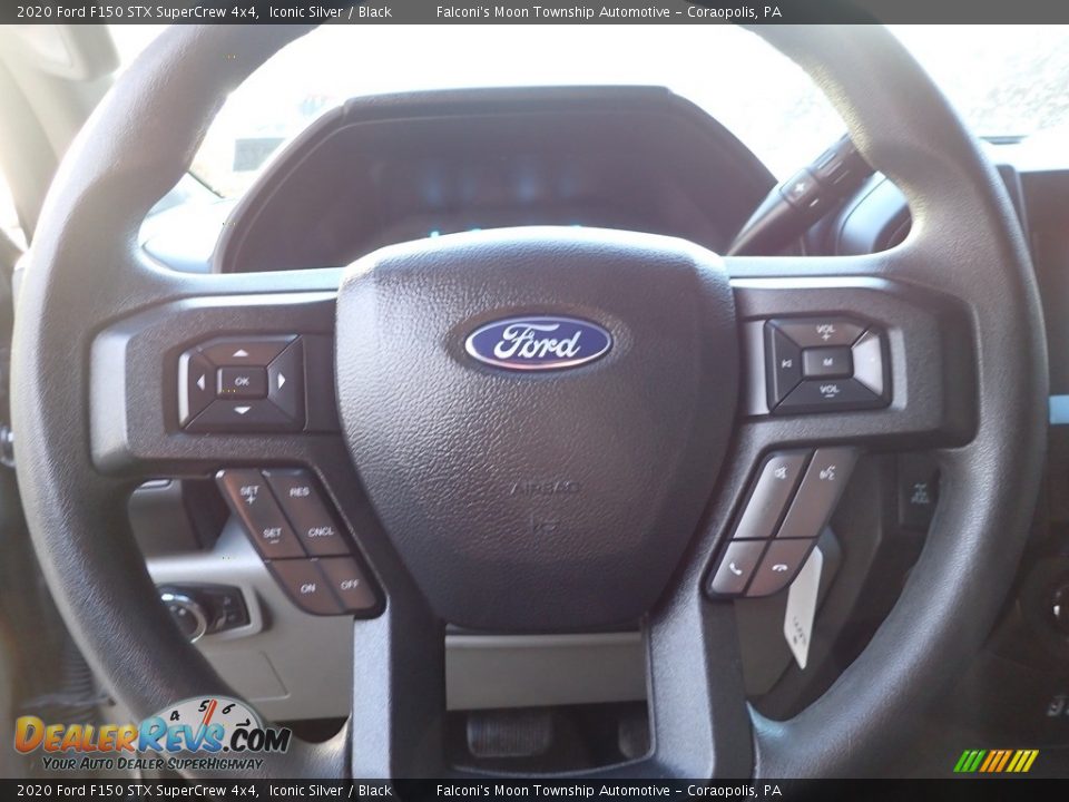 2020 Ford F150 STX SuperCrew 4x4 Iconic Silver / Black Photo #22