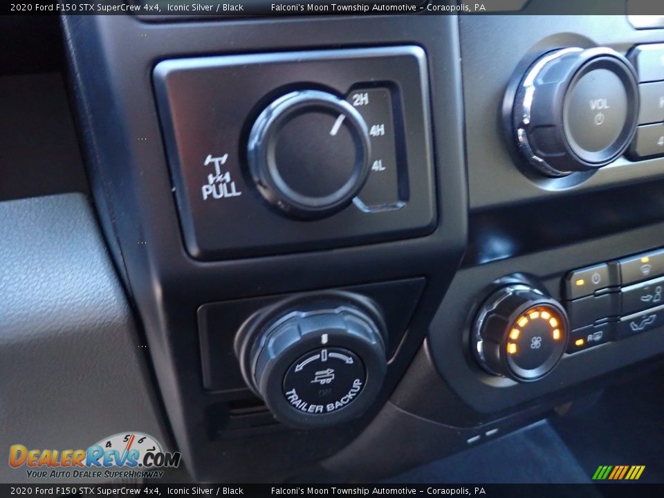 2020 Ford F150 STX SuperCrew 4x4 Iconic Silver / Black Photo #23