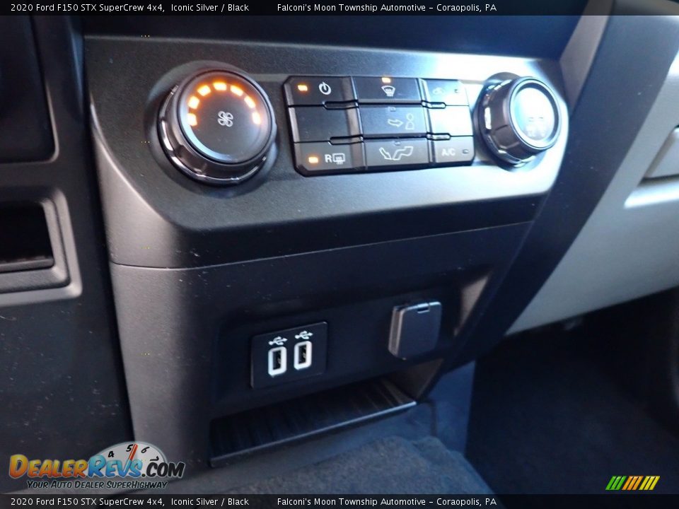 2020 Ford F150 STX SuperCrew 4x4 Iconic Silver / Black Photo #25