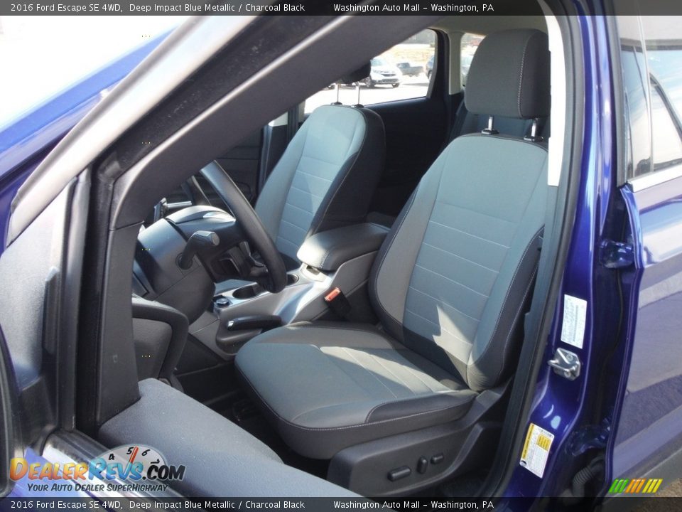 2016 Ford Escape SE 4WD Deep Impact Blue Metallic / Charcoal Black Photo #14