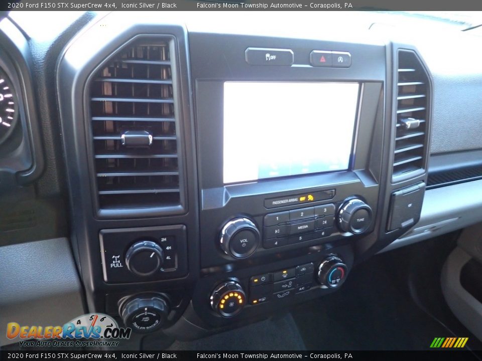 2020 Ford F150 STX SuperCrew 4x4 Iconic Silver / Black Photo #26