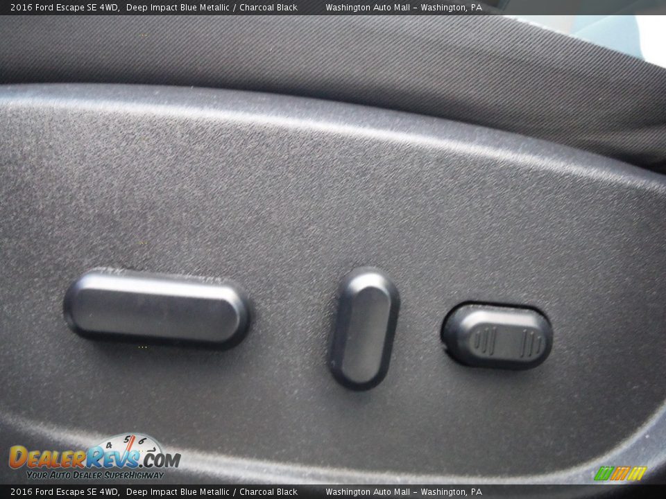 2016 Ford Escape SE 4WD Deep Impact Blue Metallic / Charcoal Black Photo #15
