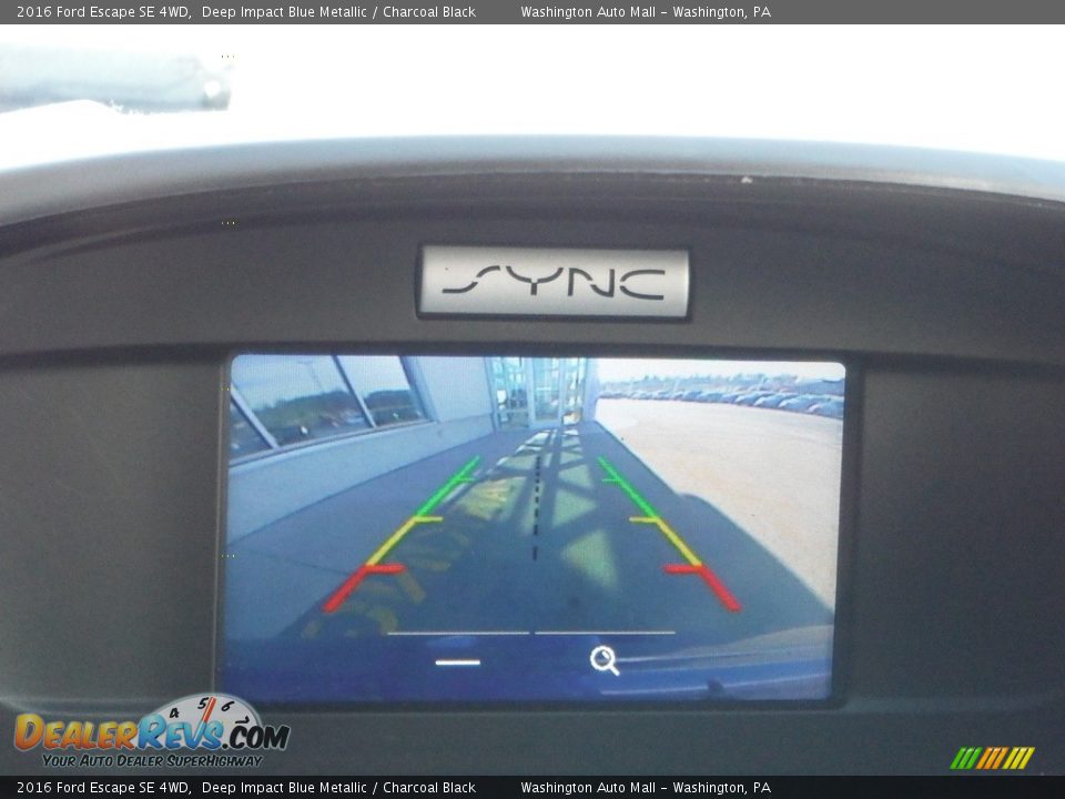 2016 Ford Escape SE 4WD Deep Impact Blue Metallic / Charcoal Black Photo #18