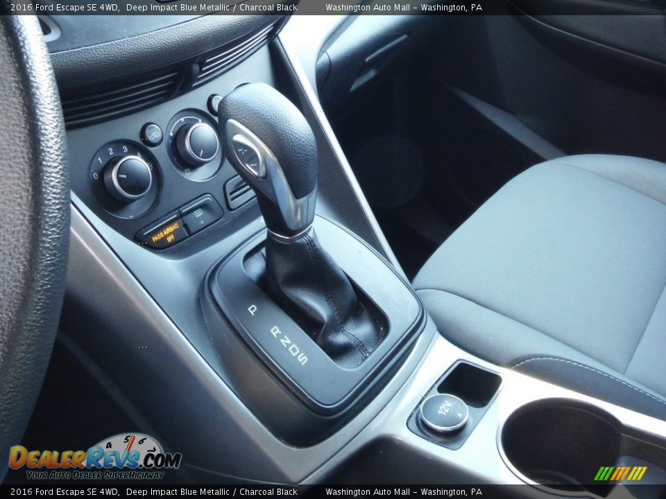 2016 Ford Escape SE 4WD Deep Impact Blue Metallic / Charcoal Black Photo #19