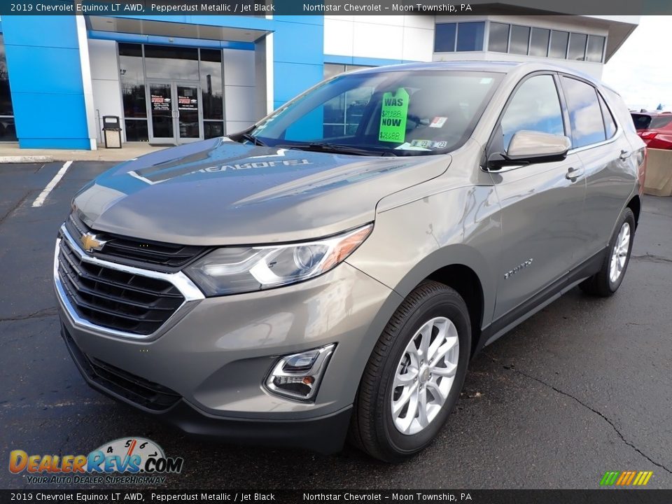 2019 Chevrolet Equinox LT AWD Pepperdust Metallic / Jet Black Photo #2