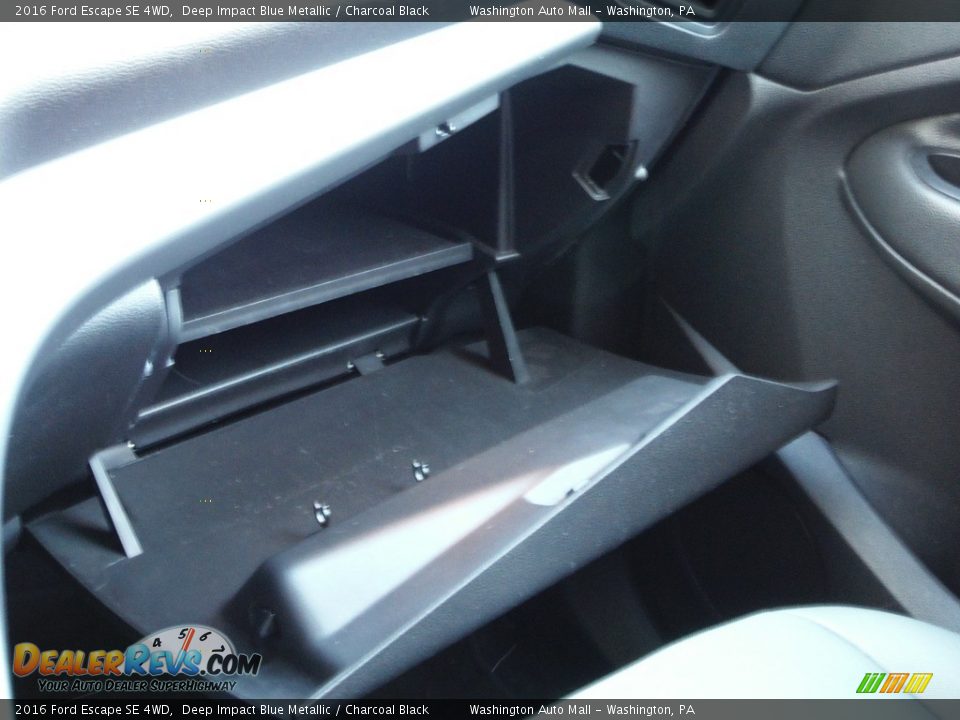 2016 Ford Escape SE 4WD Deep Impact Blue Metallic / Charcoal Black Photo #24