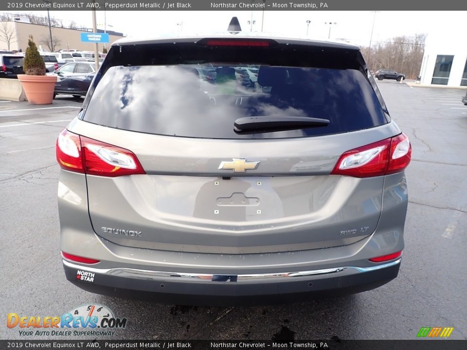 2019 Chevrolet Equinox LT AWD Pepperdust Metallic / Jet Black Photo #6