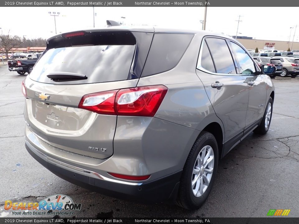 2019 Chevrolet Equinox LT AWD Pepperdust Metallic / Jet Black Photo #8