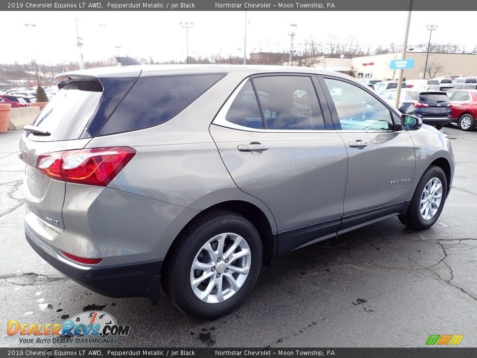 2019 Chevrolet Equinox LT AWD Pepperdust Metallic / Jet Black Photo #9