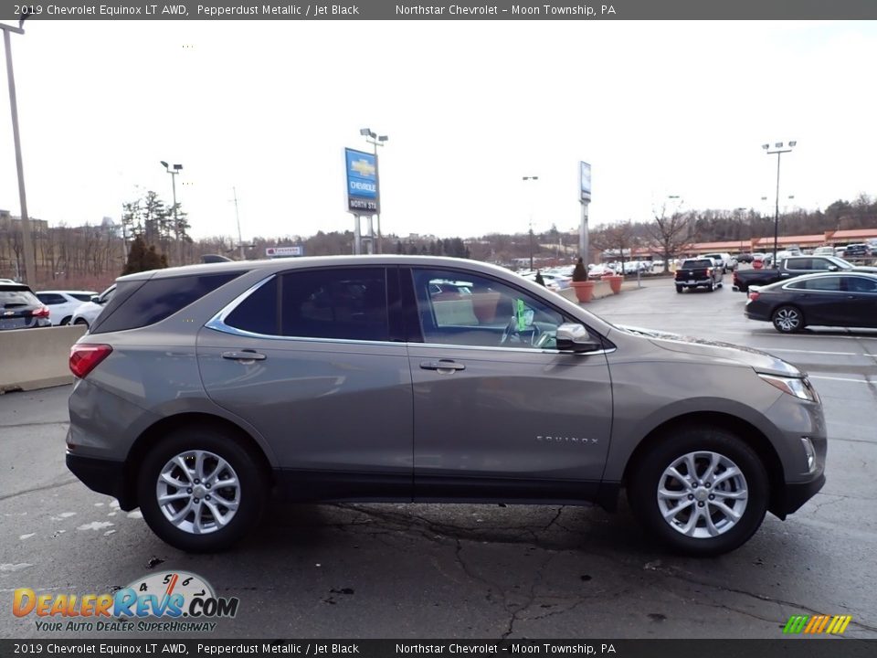 2019 Chevrolet Equinox LT AWD Pepperdust Metallic / Jet Black Photo #10