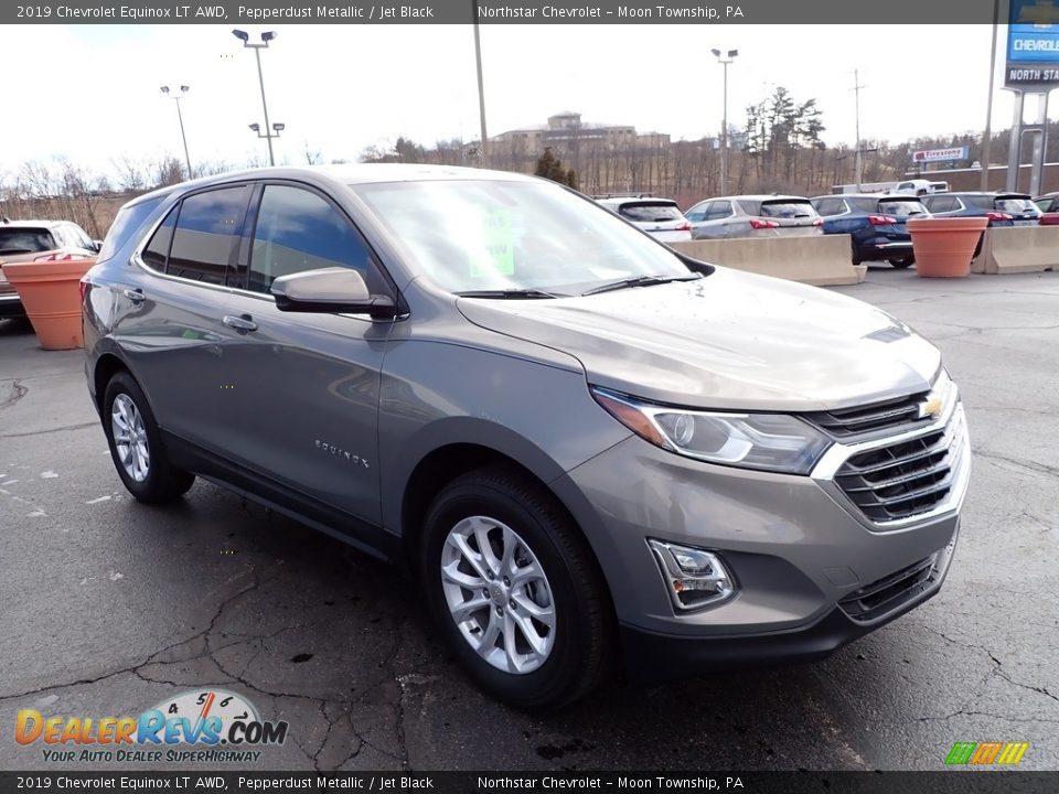 2019 Chevrolet Equinox LT AWD Pepperdust Metallic / Jet Black Photo #11