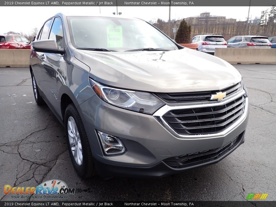 2019 Chevrolet Equinox LT AWD Pepperdust Metallic / Jet Black Photo #12