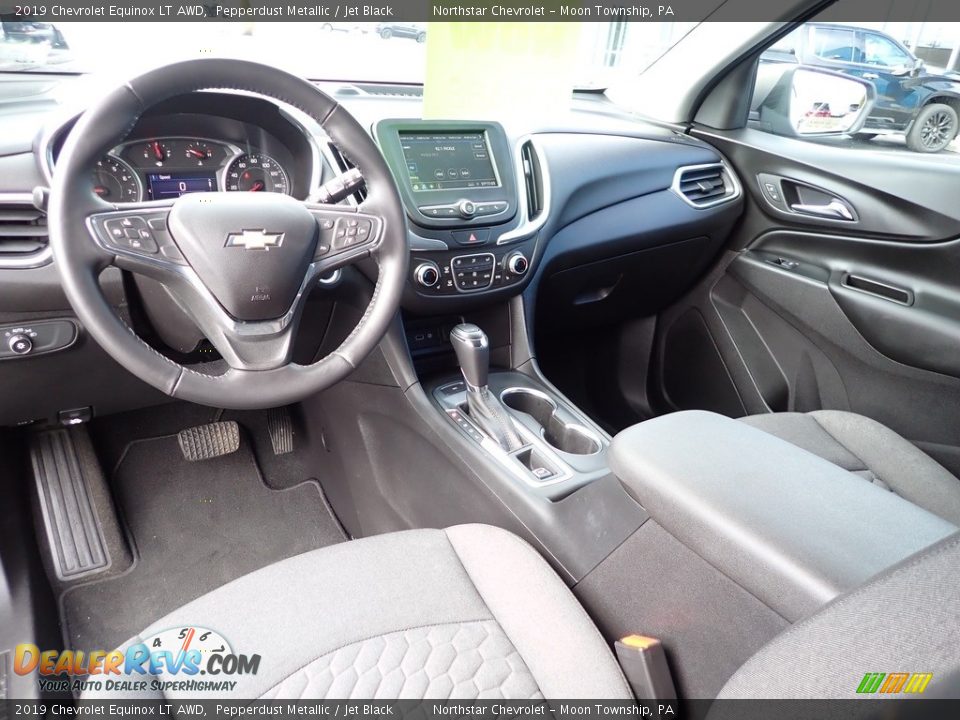 2019 Chevrolet Equinox LT AWD Pepperdust Metallic / Jet Black Photo #22