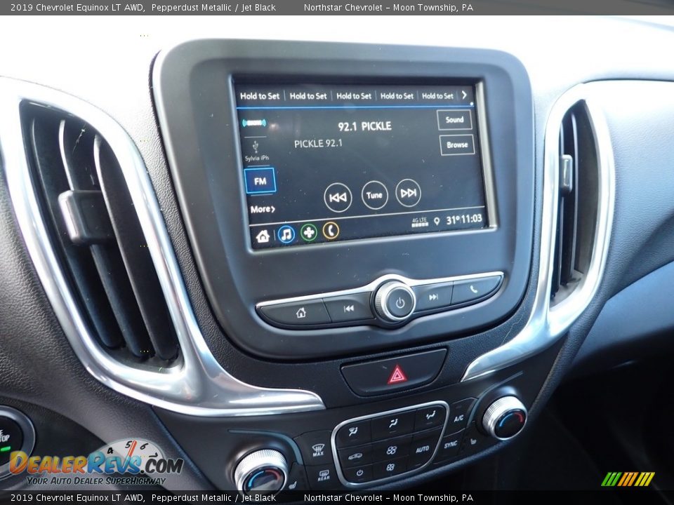2019 Chevrolet Equinox LT AWD Pepperdust Metallic / Jet Black Photo #27