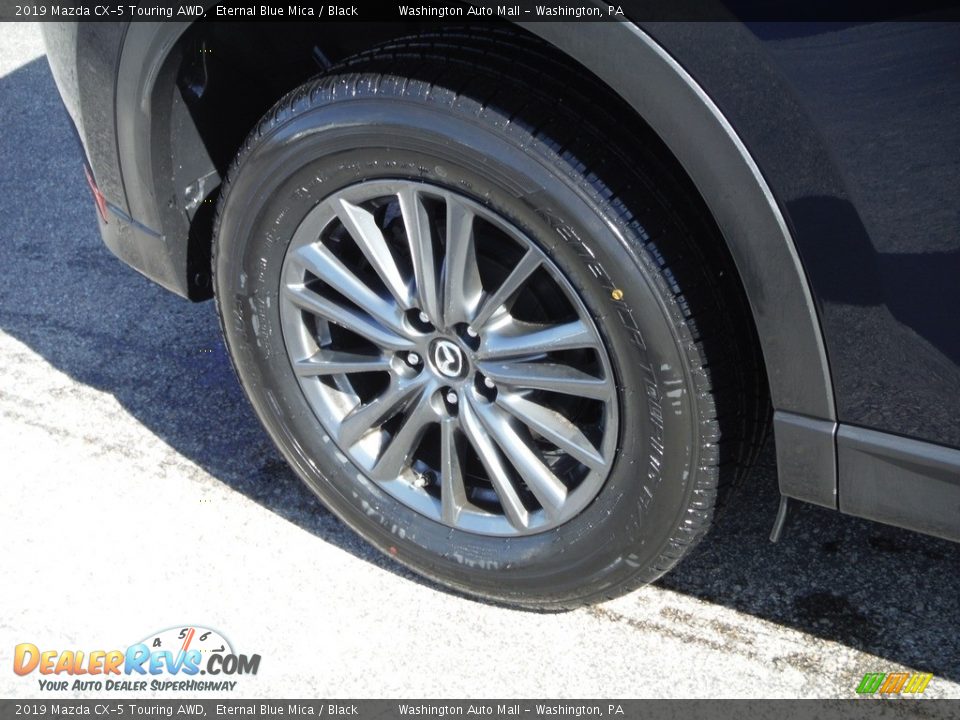 2019 Mazda CX-5 Touring AWD Eternal Blue Mica / Black Photo #3