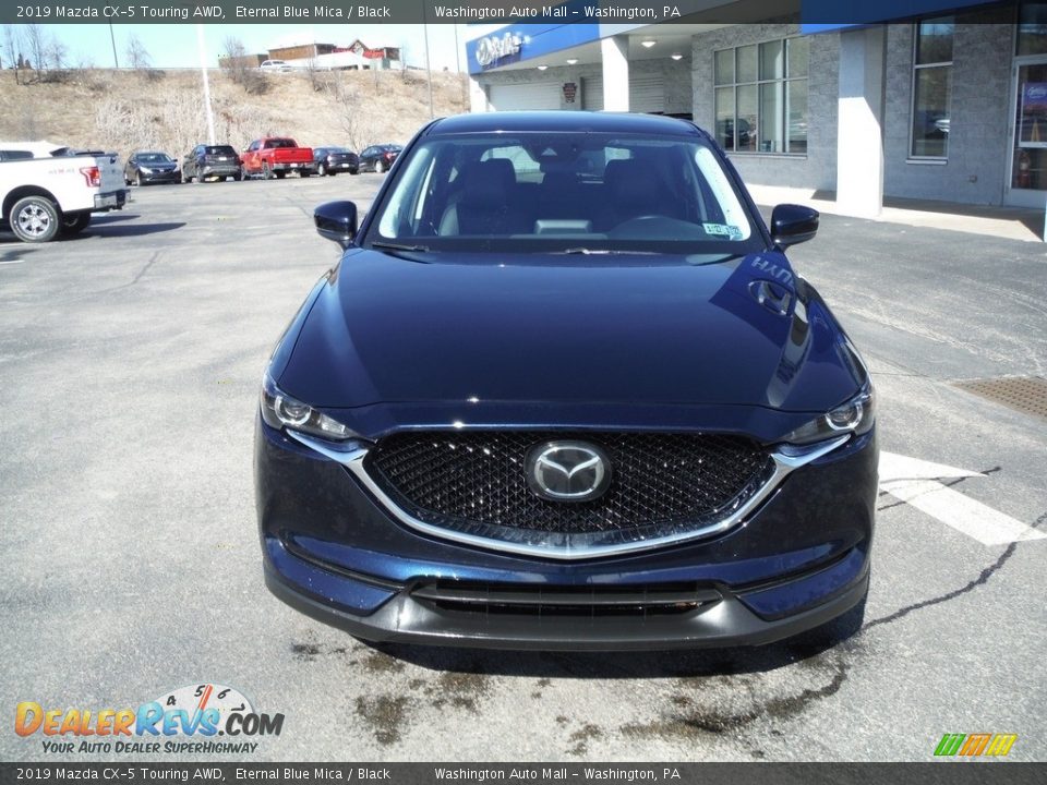 2019 Mazda CX-5 Touring AWD Eternal Blue Mica / Black Photo #4