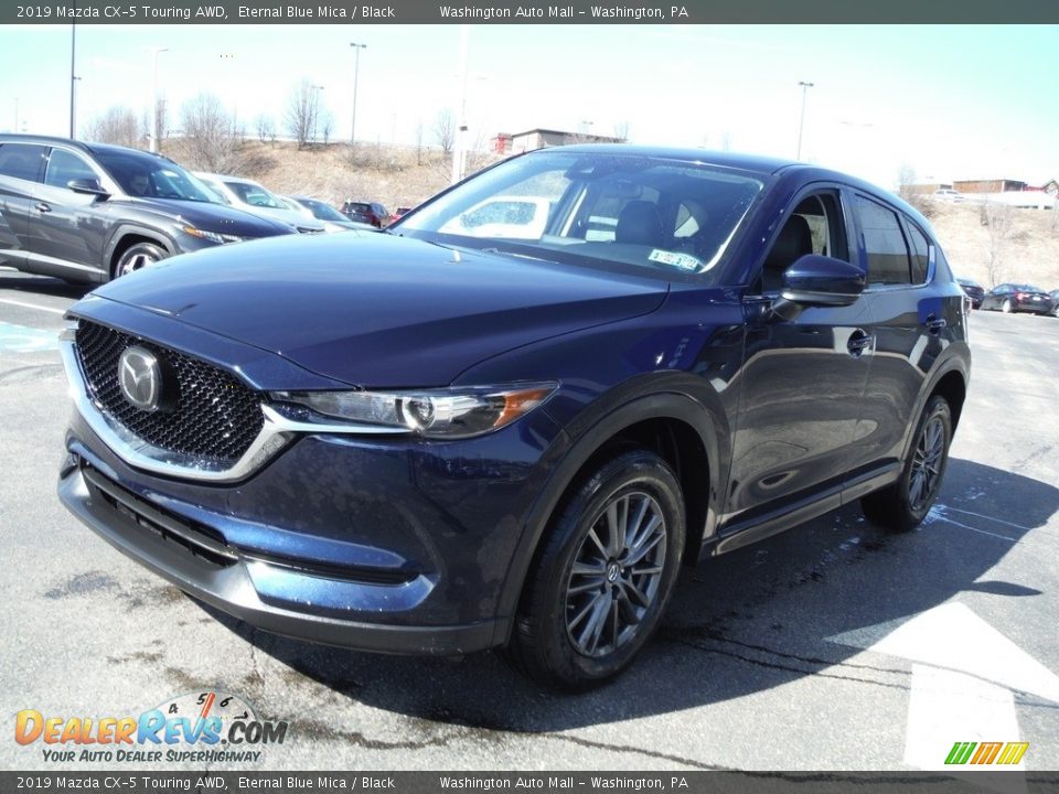 2019 Mazda CX-5 Touring AWD Eternal Blue Mica / Black Photo #5