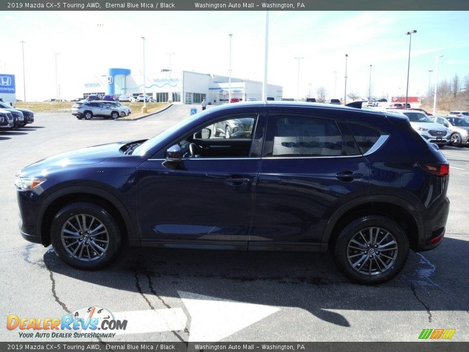 2019 Mazda CX-5 Touring AWD Eternal Blue Mica / Black Photo #6