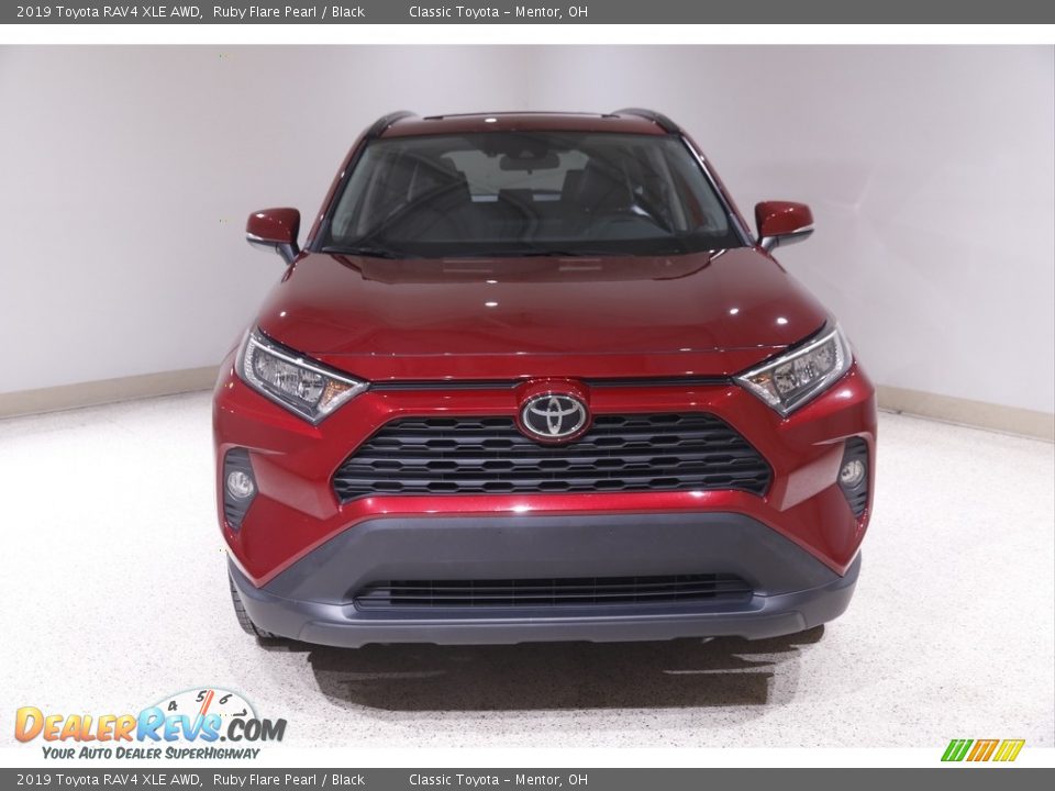 2019 Toyota RAV4 XLE AWD Ruby Flare Pearl / Black Photo #2