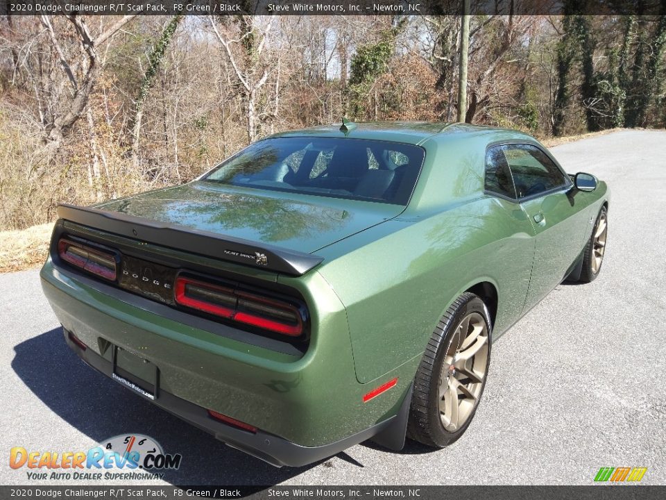 2020 Dodge Challenger R/T Scat Pack F8 Green / Black Photo #7