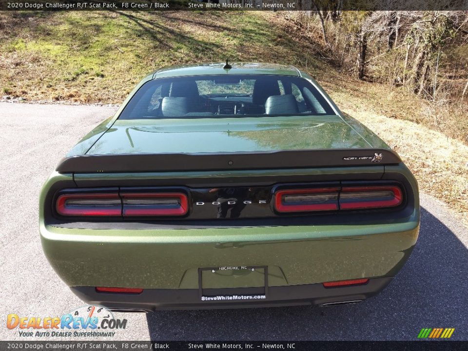 2020 Dodge Challenger R/T Scat Pack F8 Green / Black Photo #8