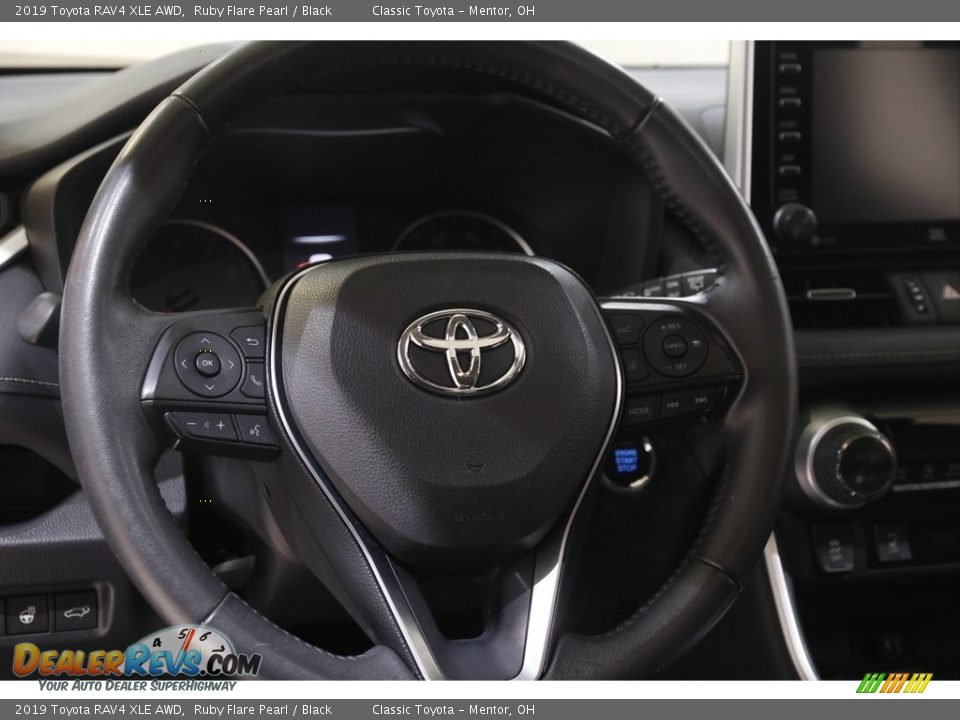 2019 Toyota RAV4 XLE AWD Ruby Flare Pearl / Black Photo #7
