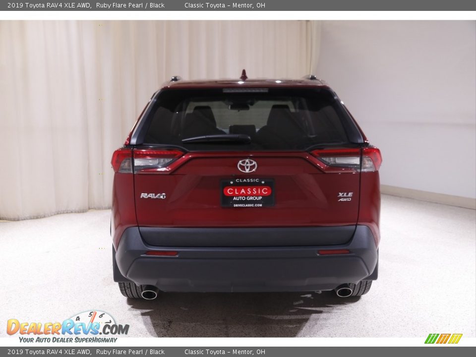 2019 Toyota RAV4 XLE AWD Ruby Flare Pearl / Black Photo #17