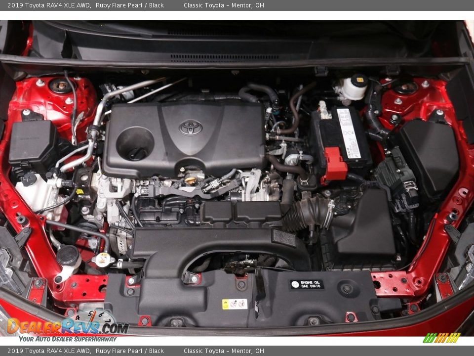 2019 Toyota RAV4 XLE AWD Ruby Flare Pearl / Black Photo #18
