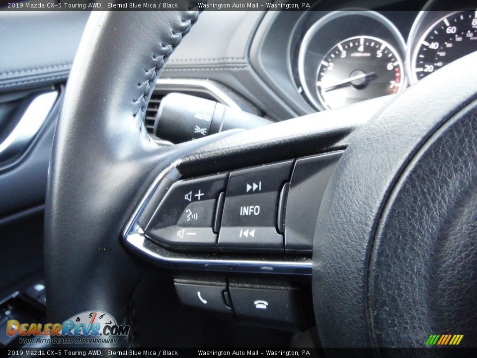 2019 Mazda CX-5 Touring AWD Eternal Blue Mica / Black Photo #22