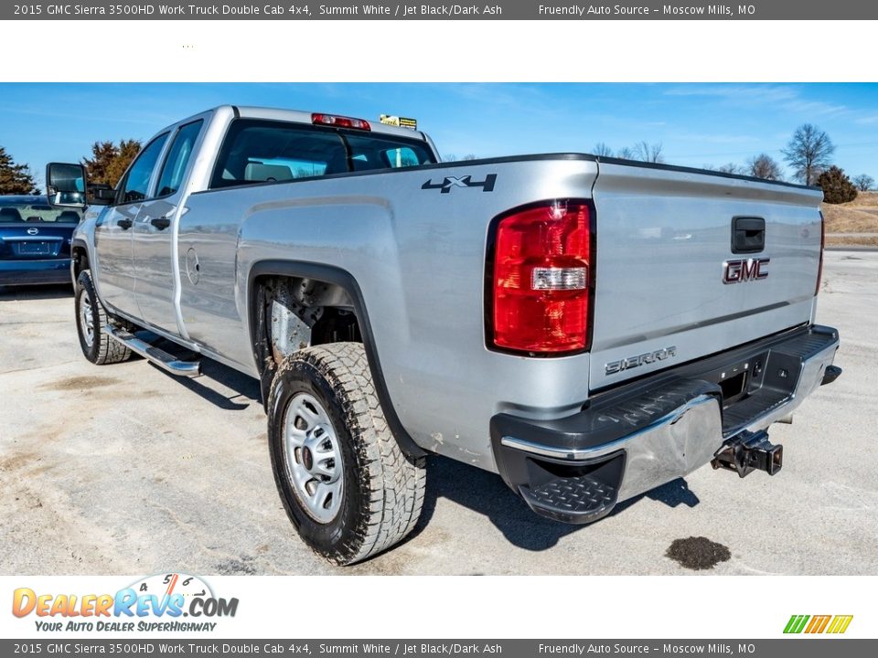 Summit White 2015 GMC Sierra 3500HD Work Truck Double Cab 4x4 Photo #6