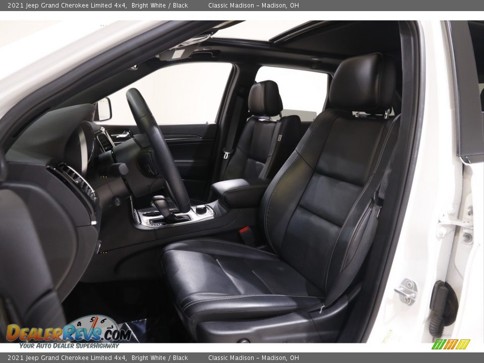 2021 Jeep Grand Cherokee Limited 4x4 Bright White / Black Photo #5