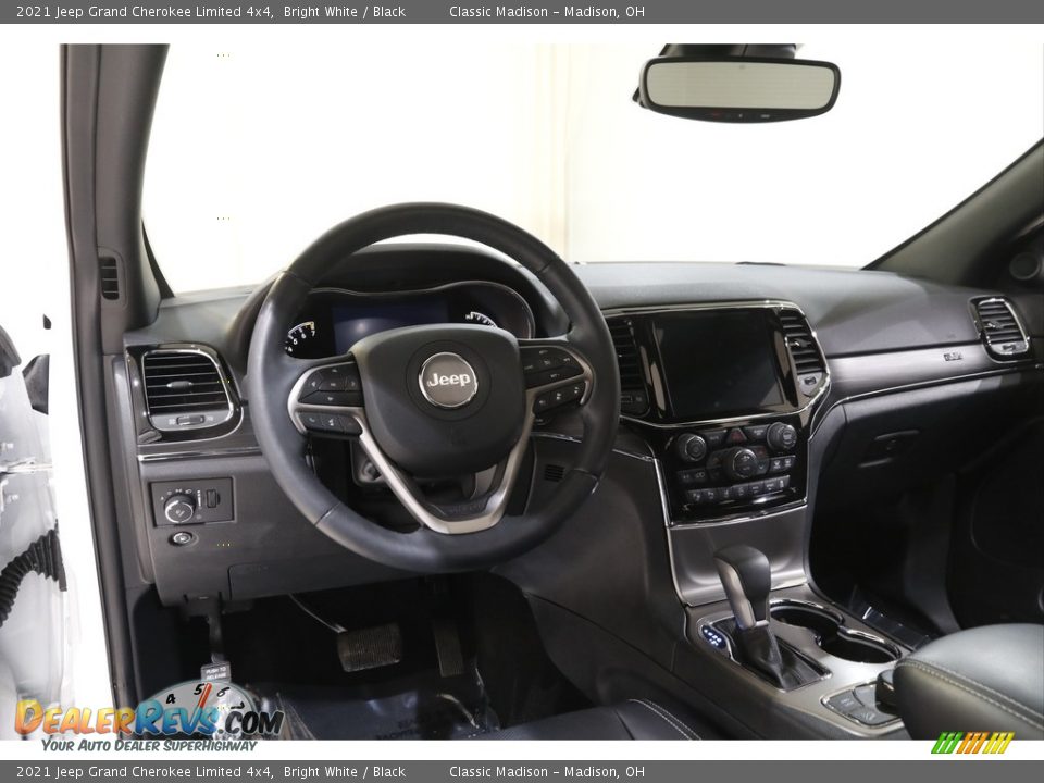 2021 Jeep Grand Cherokee Limited 4x4 Bright White / Black Photo #6