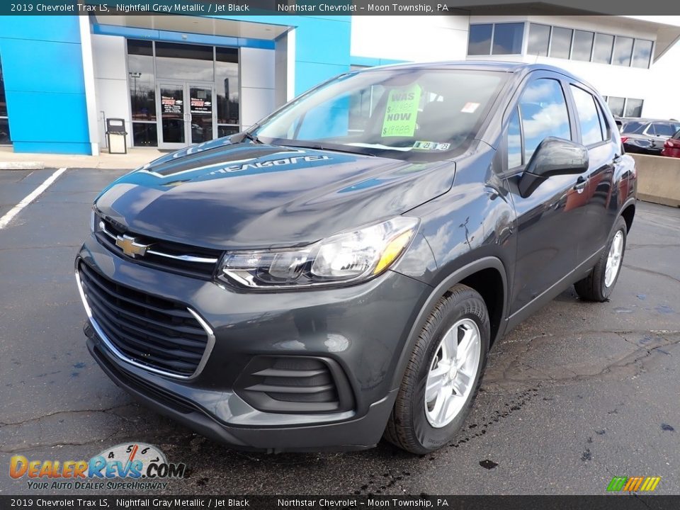 2019 Chevrolet Trax LS Nightfall Gray Metallic / Jet Black Photo #2