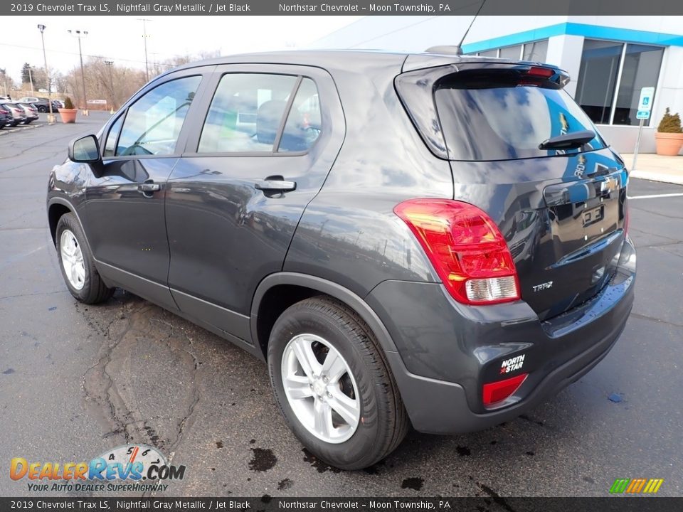 2019 Chevrolet Trax LS Nightfall Gray Metallic / Jet Black Photo #4