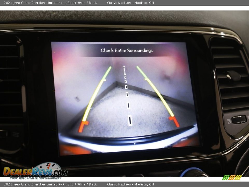 2021 Jeep Grand Cherokee Limited 4x4 Bright White / Black Photo #14